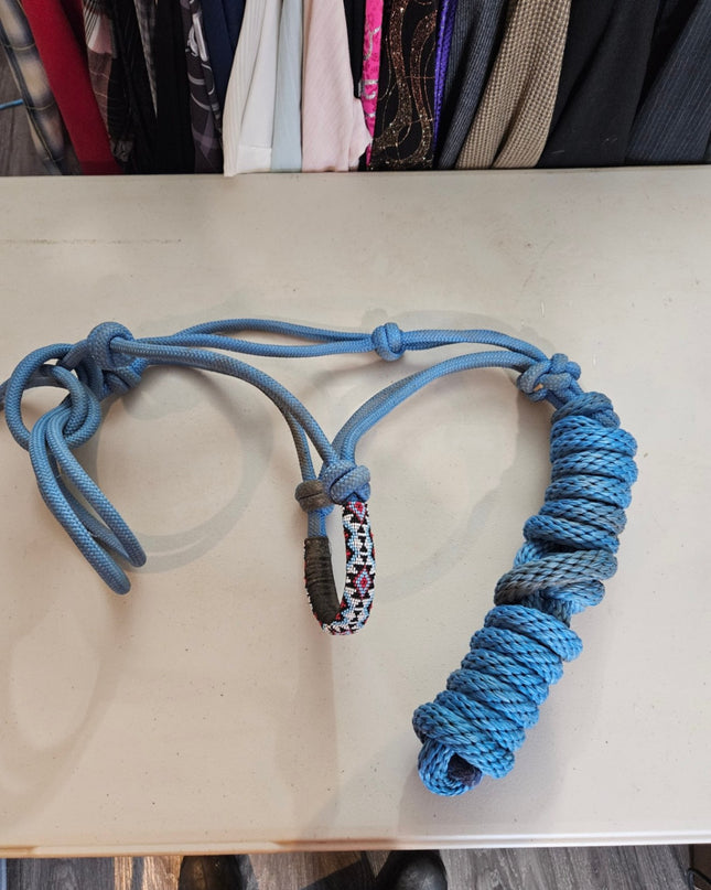 Halter – Rope, Blue (C) | Used