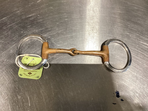 Bit – D-Ring, Copper Middle, 5.25" | Used