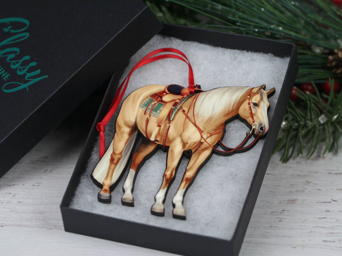 Ornament – Palomino Quarter Horse | New