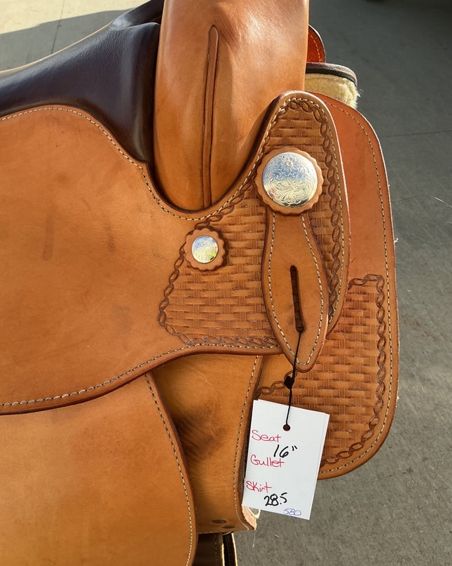 Western Saddle S16" Ortho Flex 