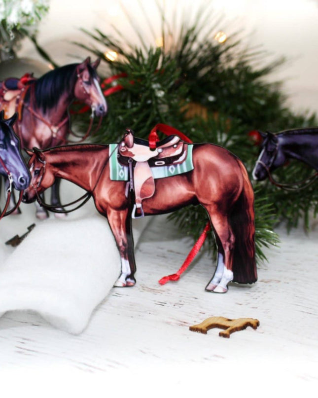 Ornament – Bay Quarter Horse, Western Ranch | New