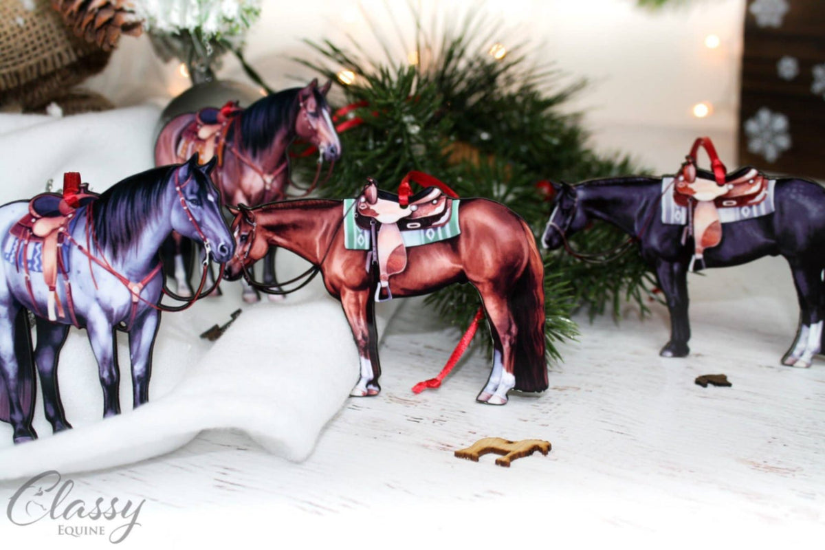 Ornament – Bay Quarter Horse, Western Ranch | New