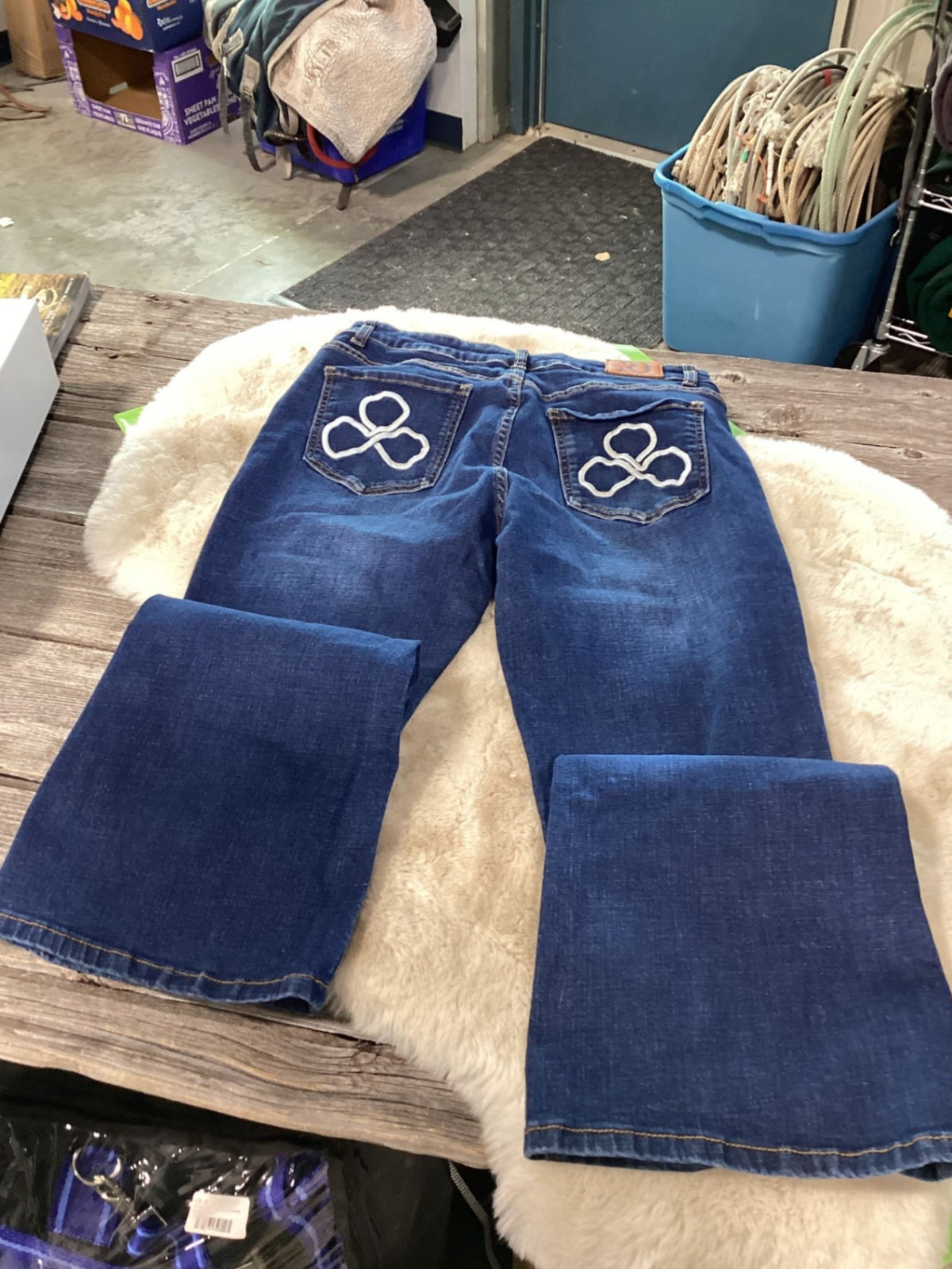 Jeans – Ranch Dress'n, Dark Wash, Medium (4–6) | Used, Like New