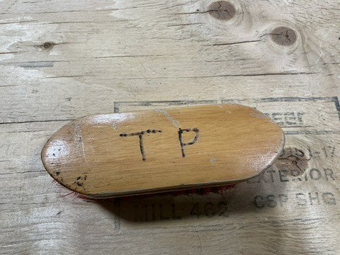 Grooming Brush – Red Bristles | Used