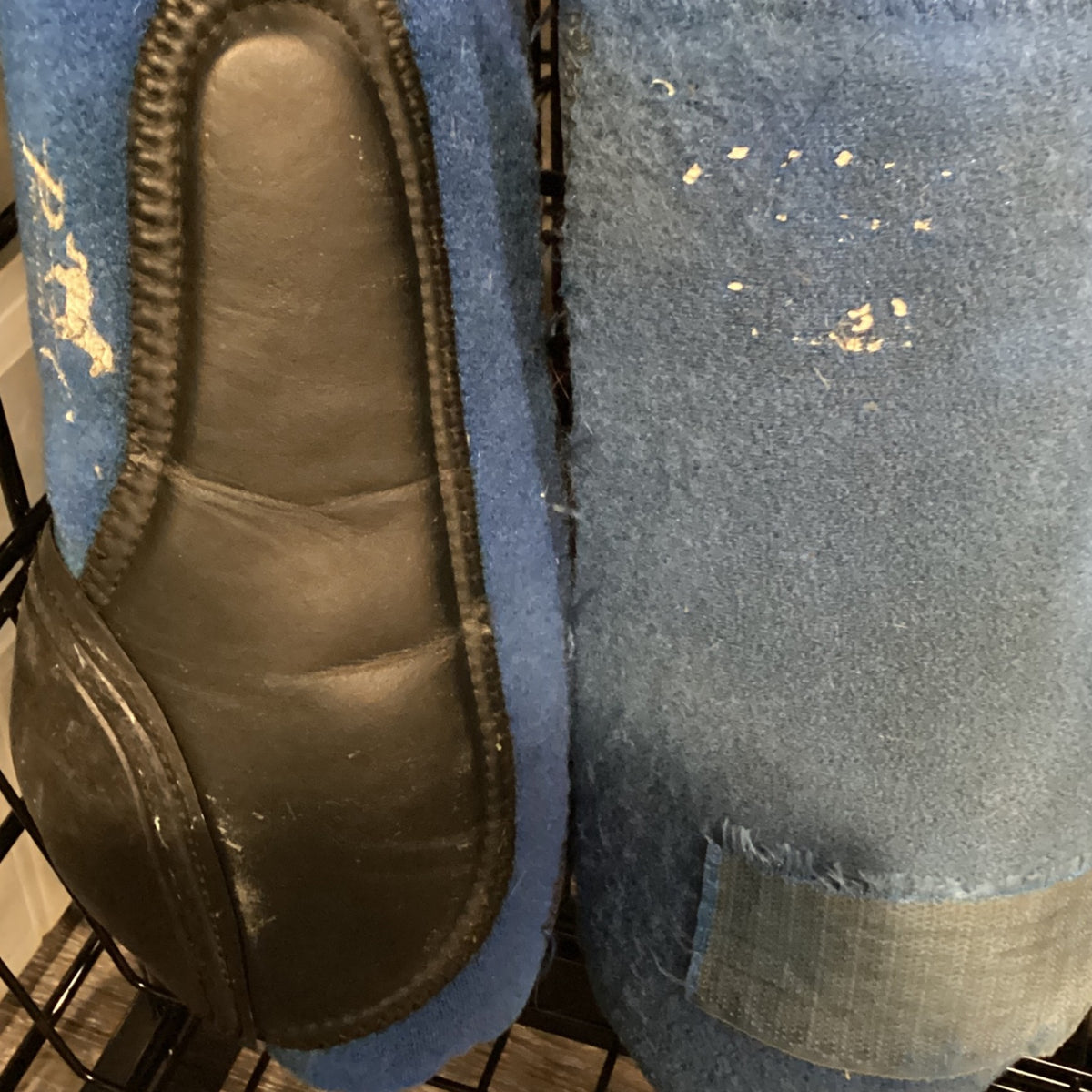 Medicine Boots – Blue with Black Sliders, Medium (Set of 4) | Used