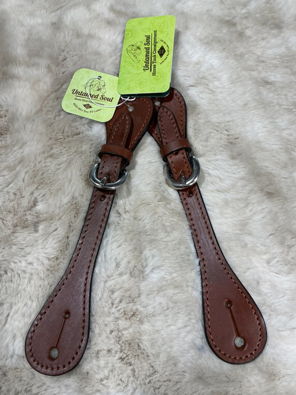 Western Spur Straps – Plain (2 Available) | New