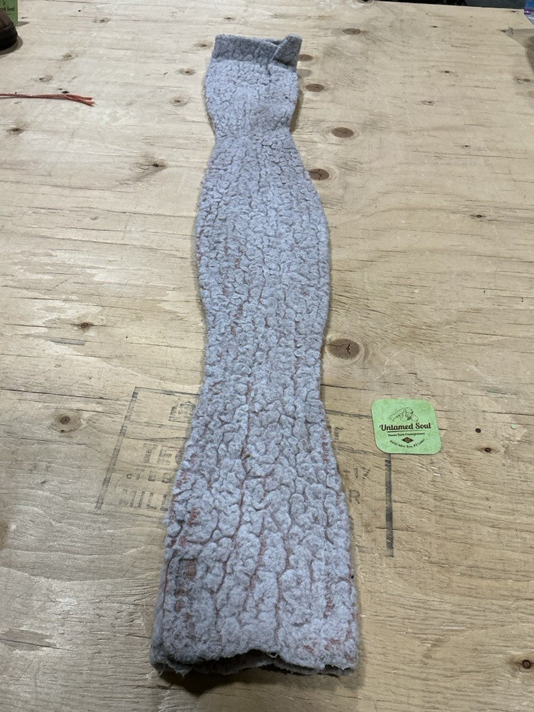 English Girth Cover – Fleece, White | Used