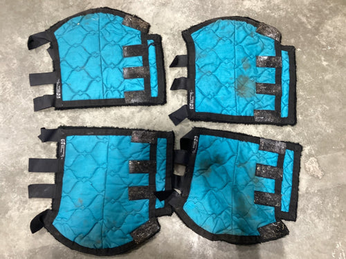 Shipping Wraps – Glover Fleece, Teal (Set of 4) | Used