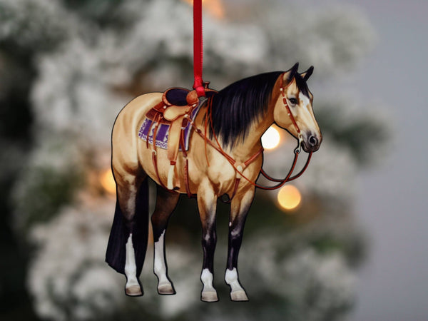 Ornament – Buckskin Quarter Horse | New
