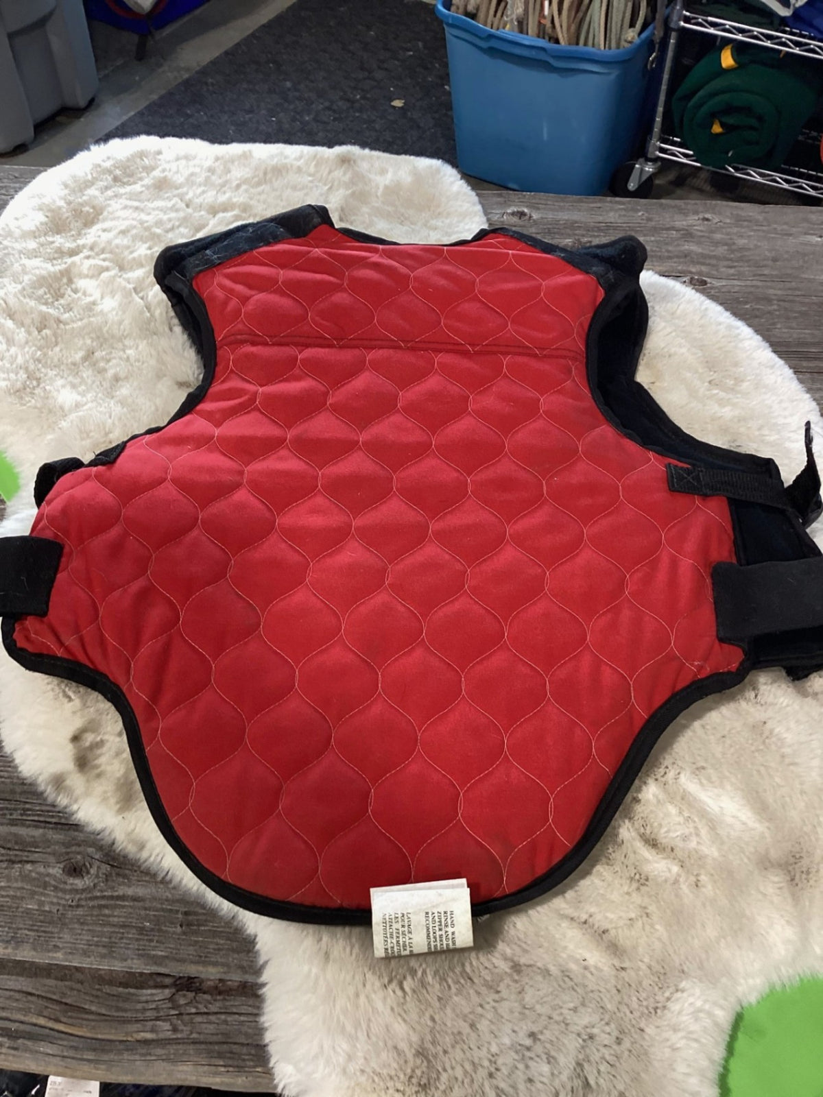 Safety Vest – Red, Size 28 | Used