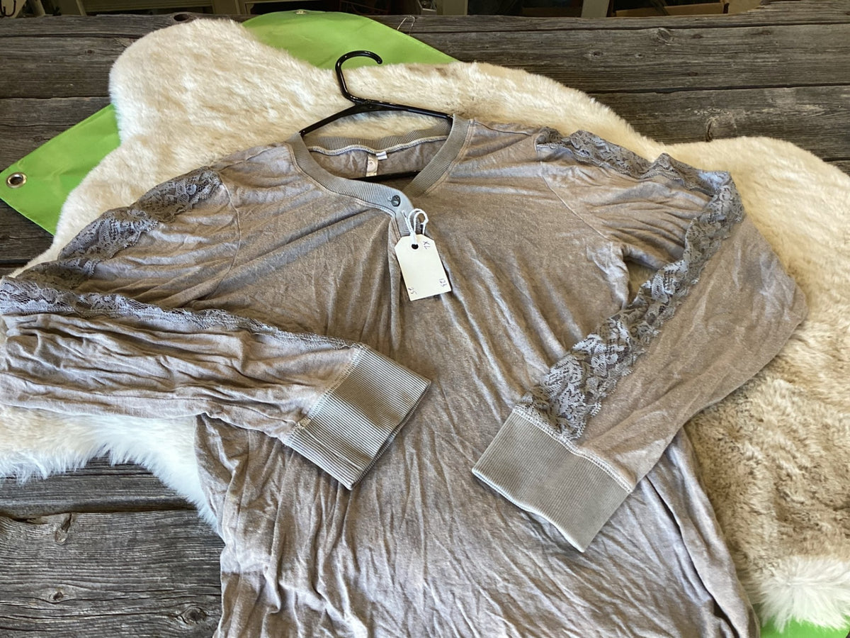 Shirt – Long Sleeve, Grey, XL | Used
