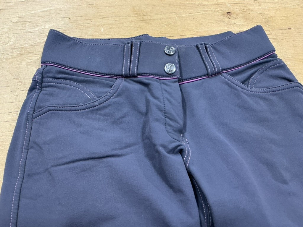 English Breeches – Elation Platinum, Grey/Pink, 26R | Used
