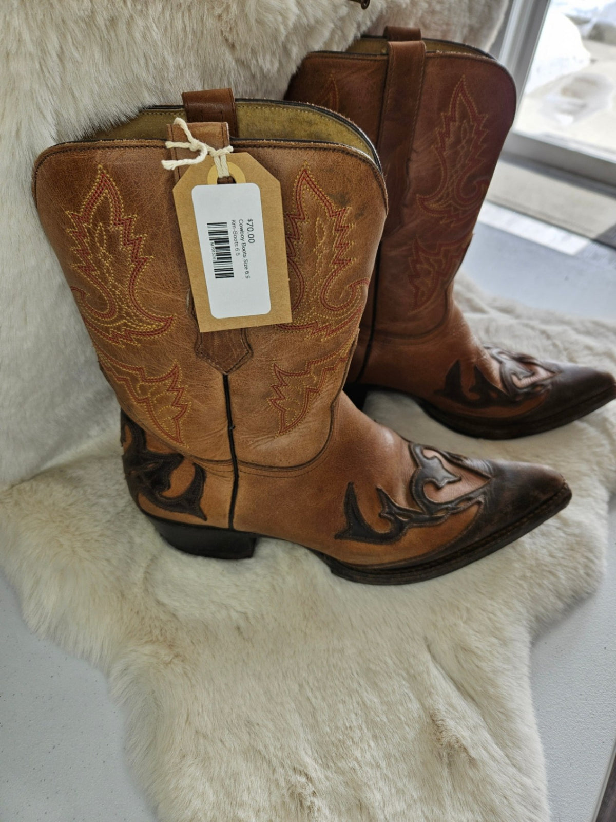 Cowboy Boots – El Camelo Short, Size 6.5 | Used