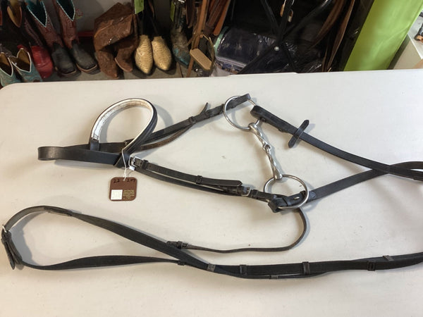 English Bridle – Schooling with 5" Bit & Reins | Used