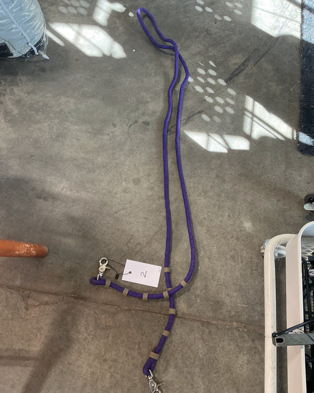 Western Reins Purple Rope 