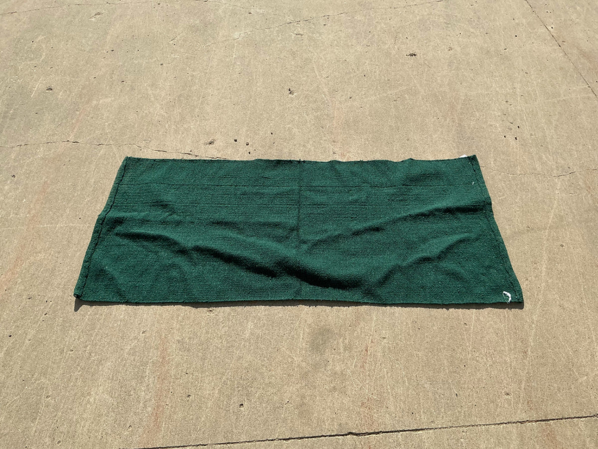 Western Saddle Blanket Green 