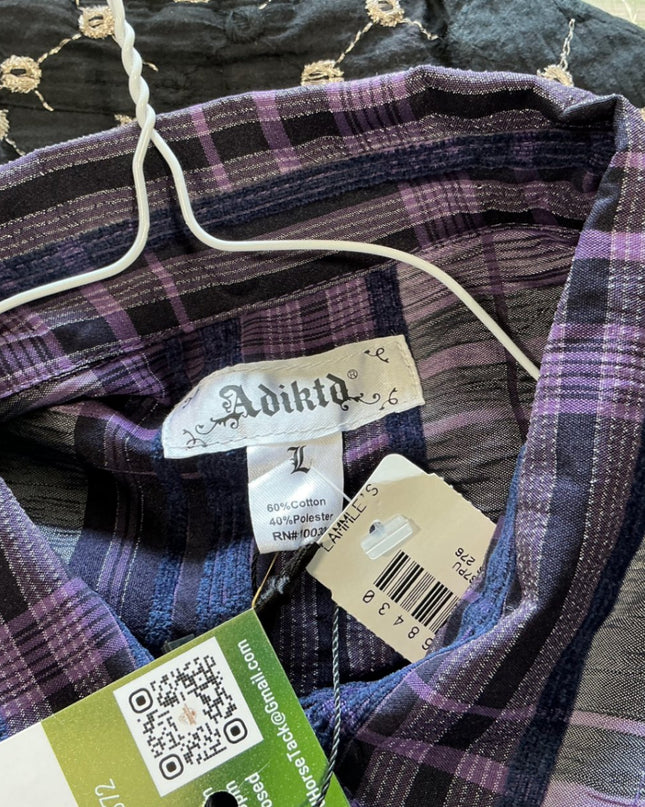 Adiktd purple shirt 