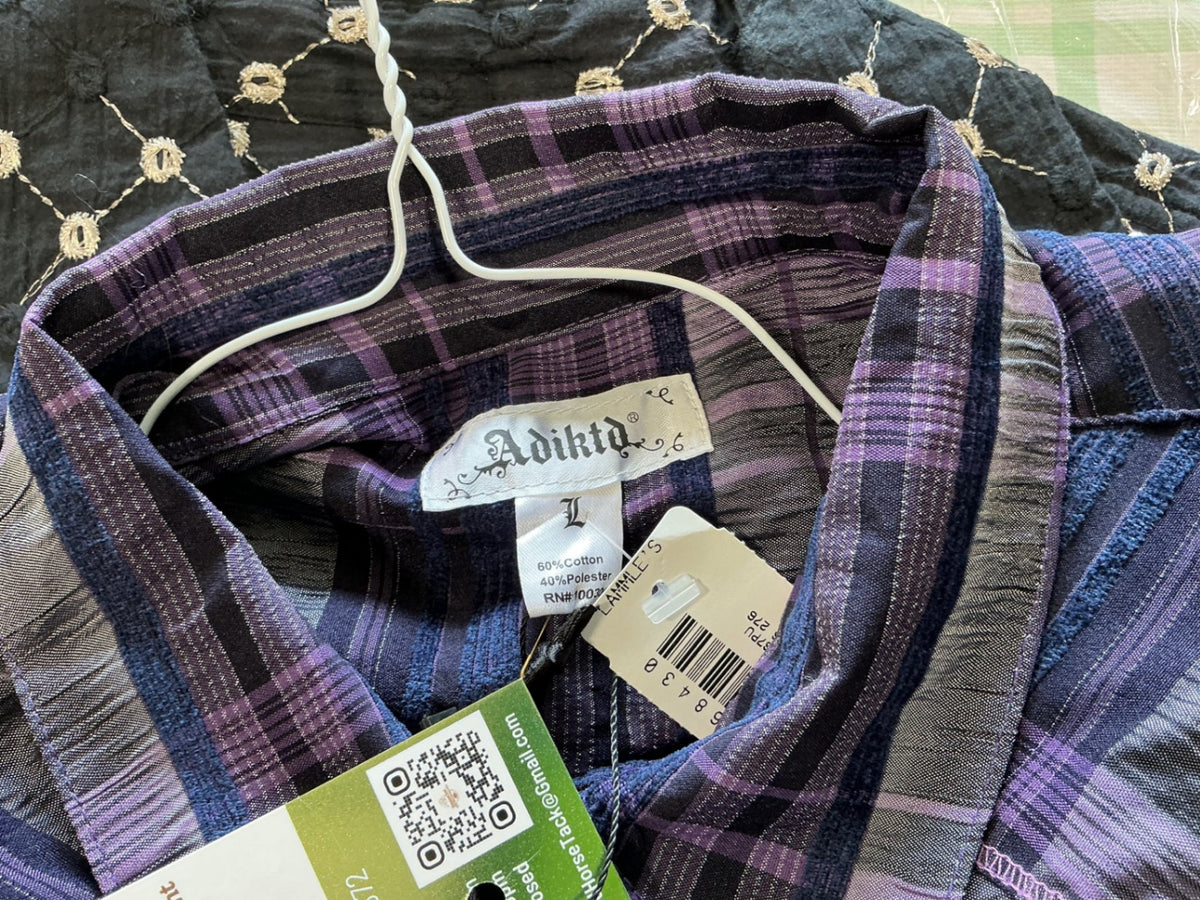 Adiktd purple shirt 
