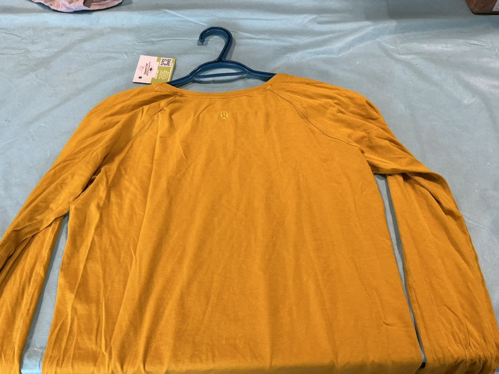 Long Sleeve Shirt Orange LuLu Lemon 