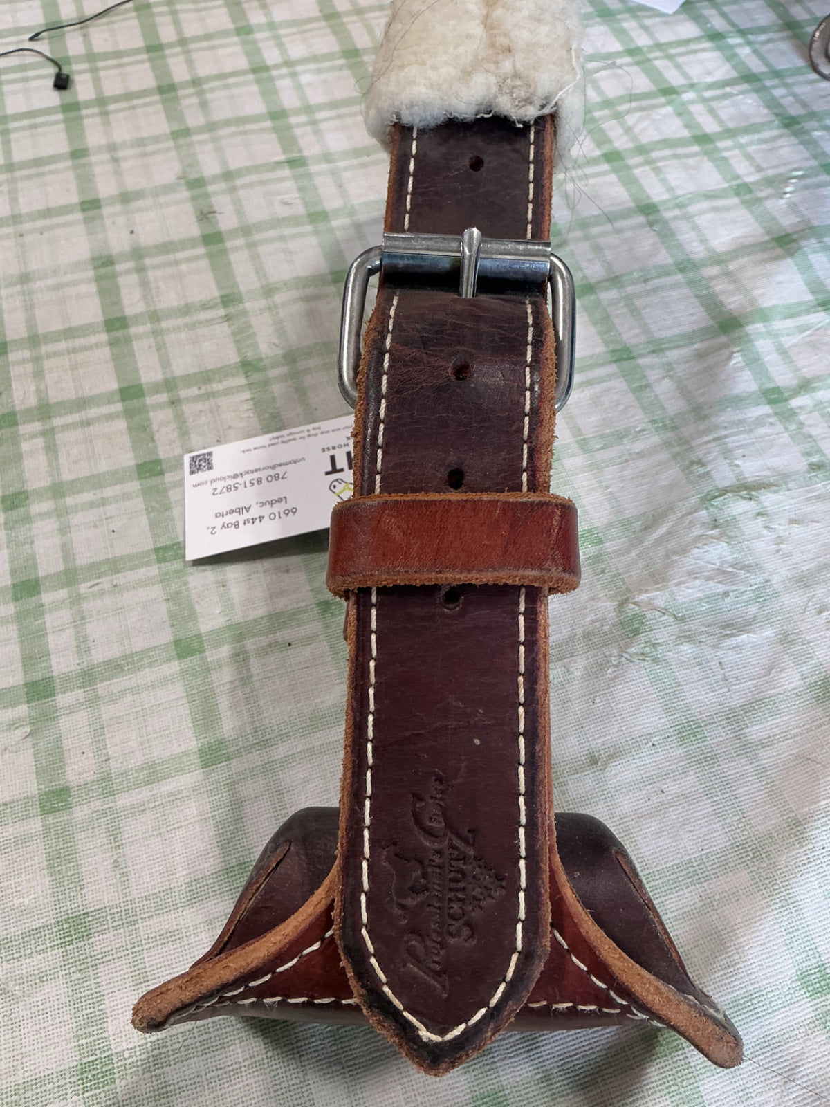 Cribbing Collar Proffessionla Choice Leather 