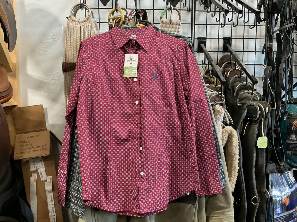 wrangler western shirt 