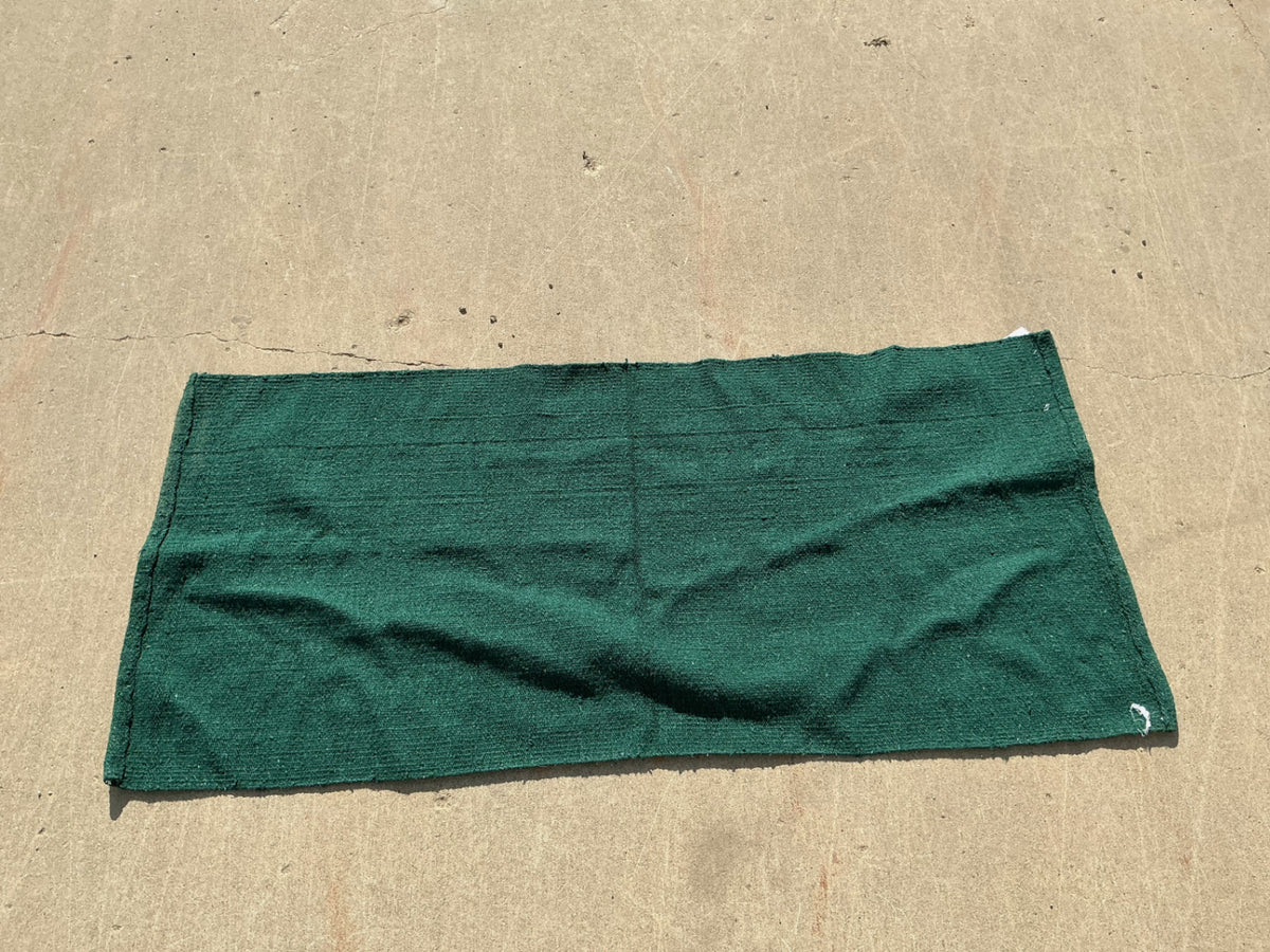 Western Saddle Blanket Green 