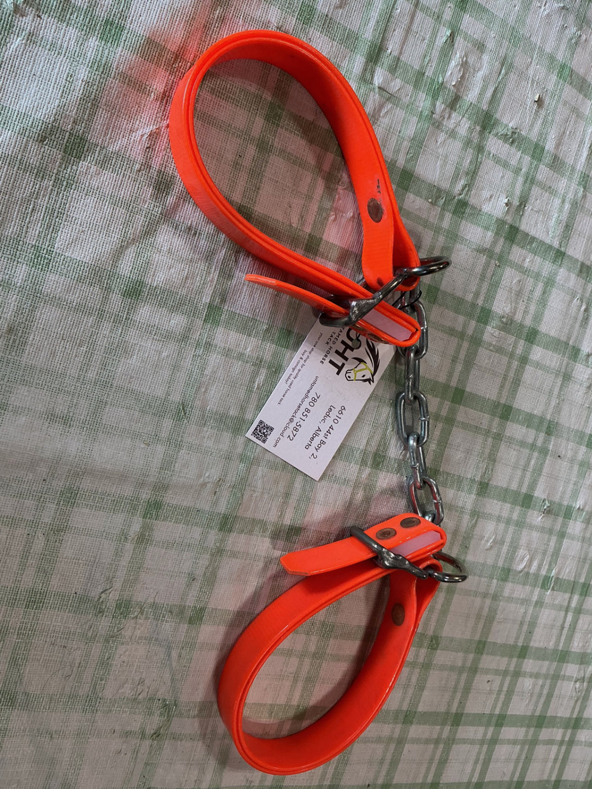 Hobbles Biothane Orange 