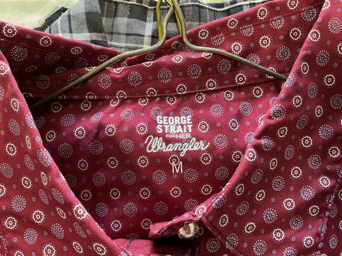 wrangler western shirt 