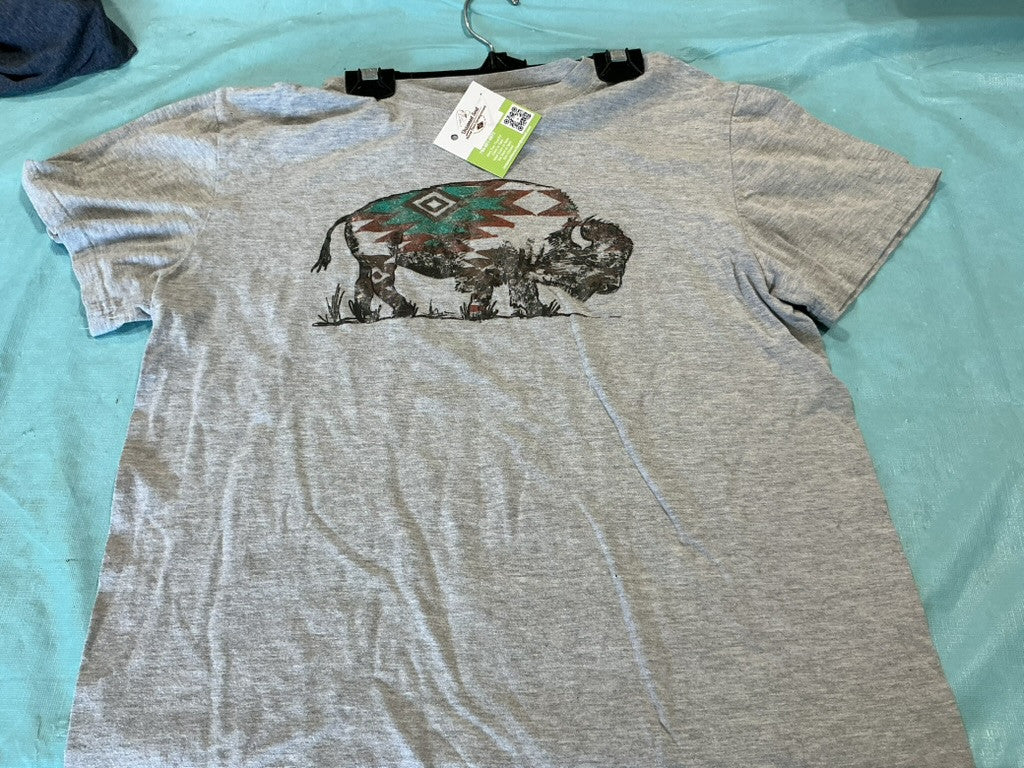 T shirt Grey Buffalo Medium 