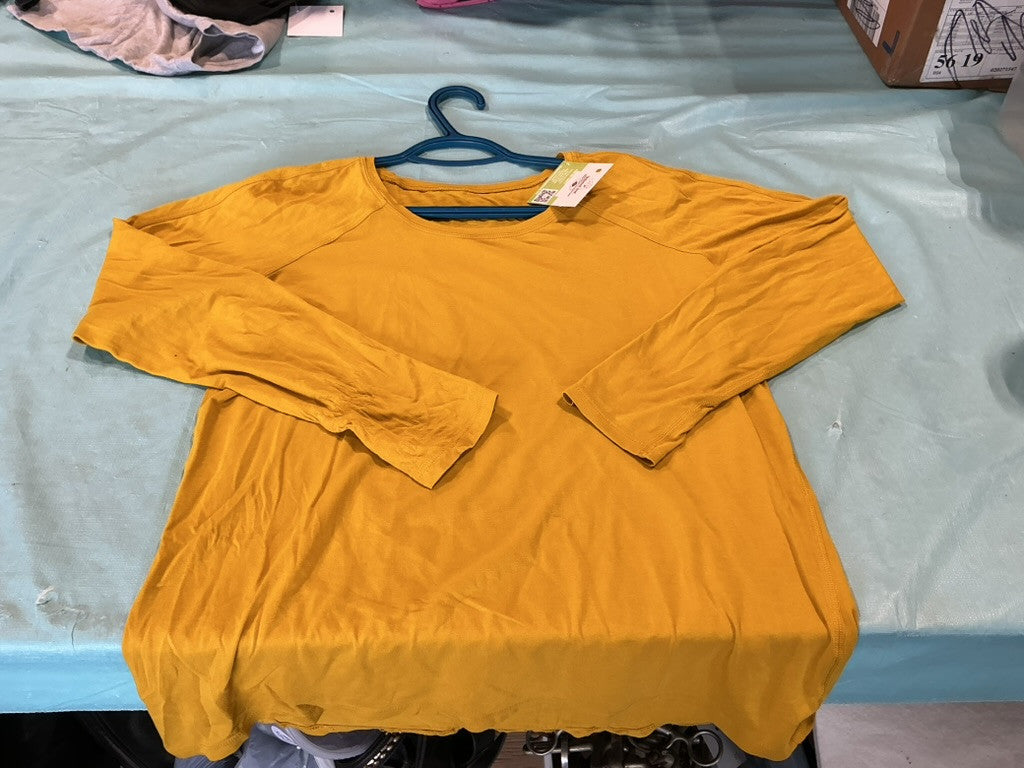 Long Sleeve Shirt Orange LuLu Lemon 