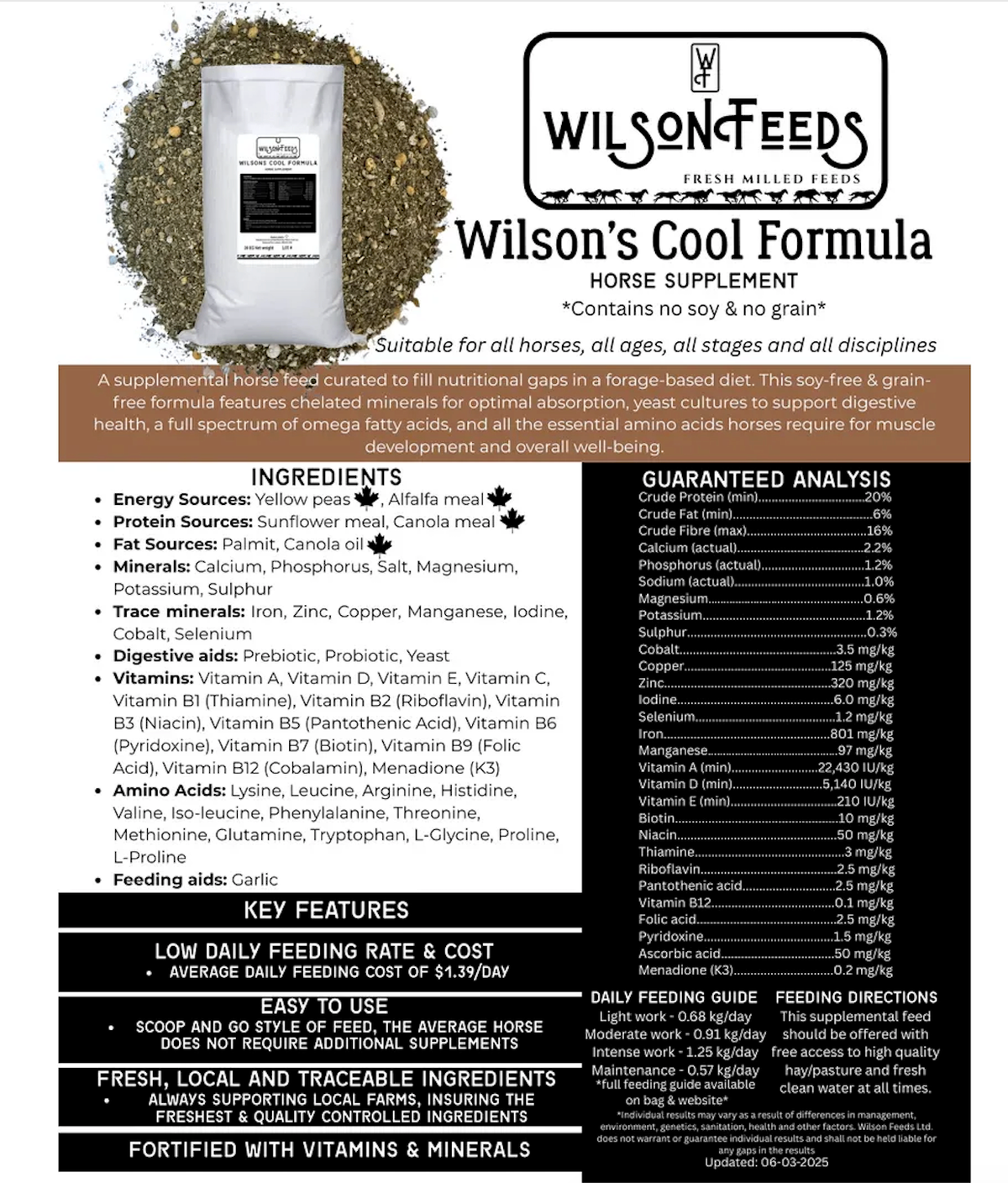 Wilsons Cool Formula 