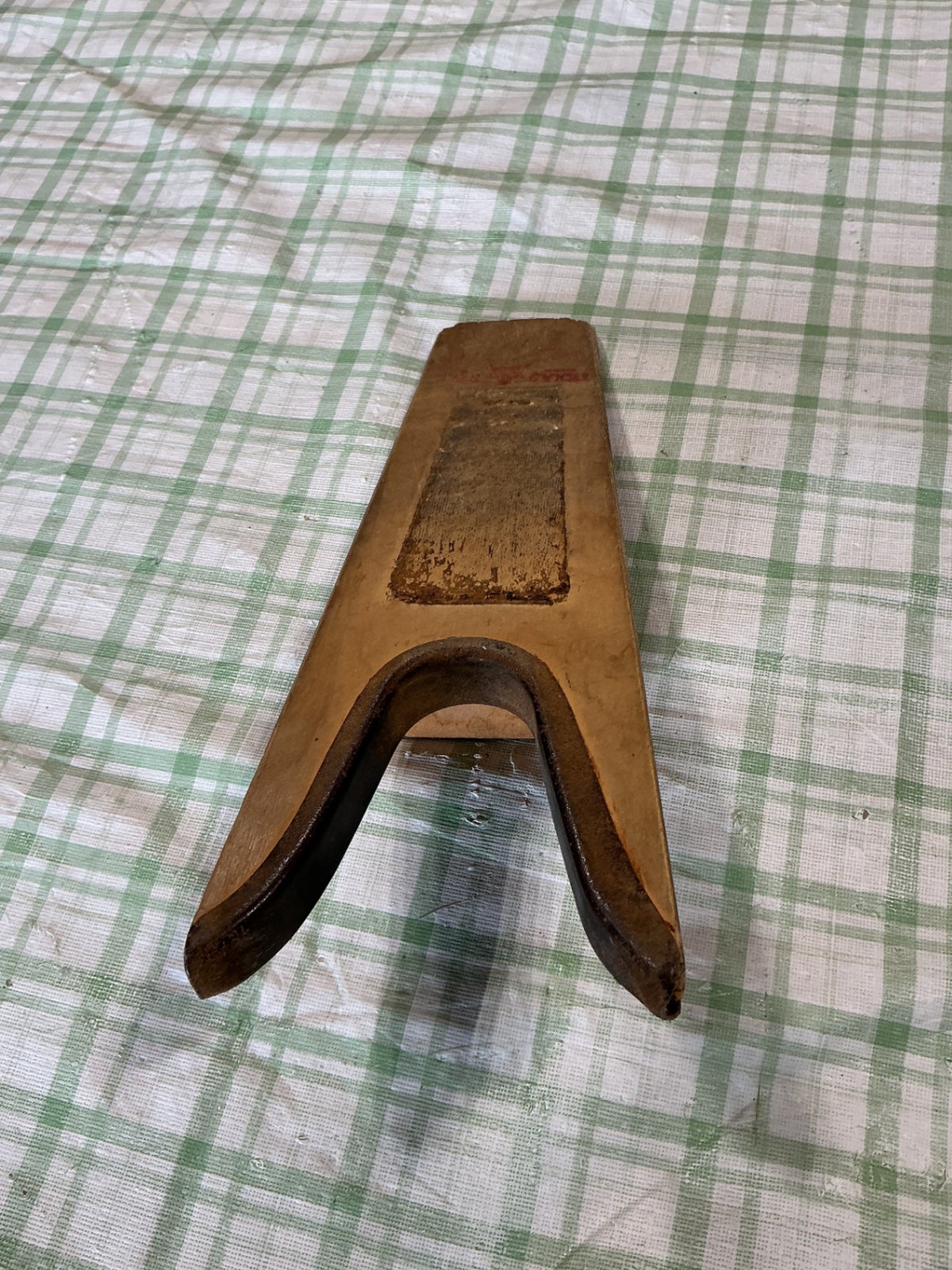 wooden boot jack 