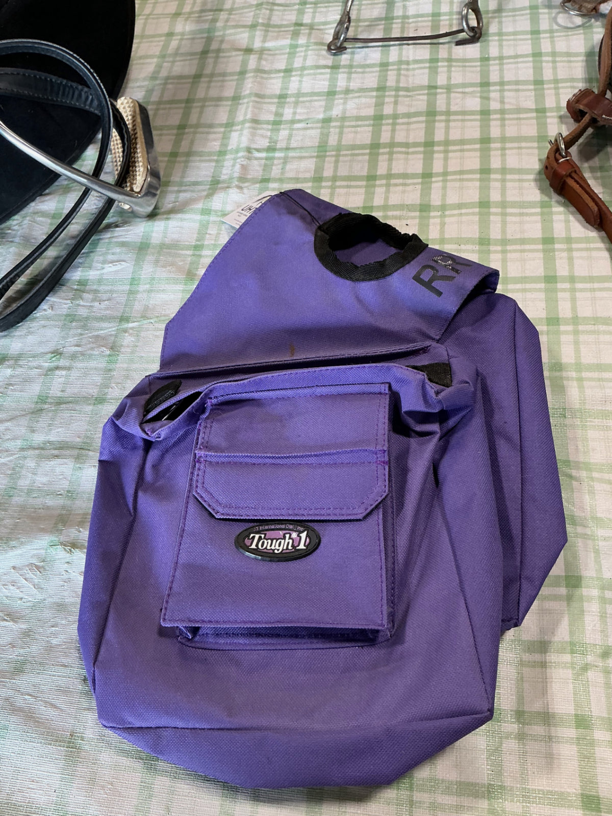 horn bags purple 