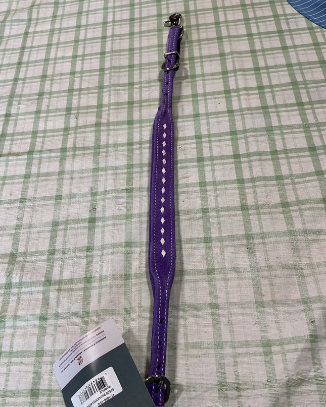  Western Wither Strap Sued  - Purple *NEW*