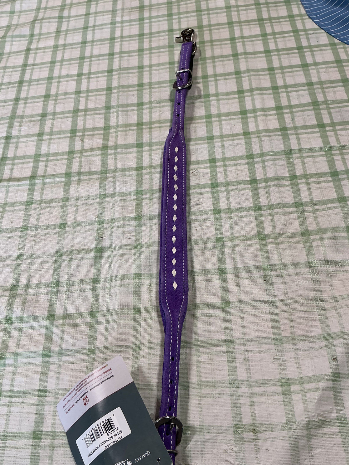  Western Wither Strap Sued  - Purple *NEW*