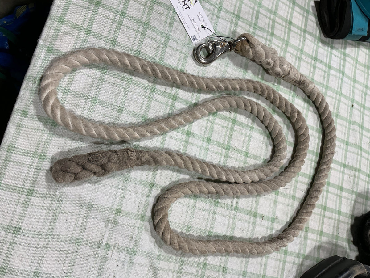 lead rope white 
