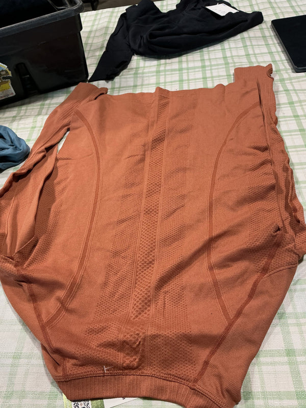 Shirt – Long Sleeve, Dusty Peach, Size 6 | Used, Very Good