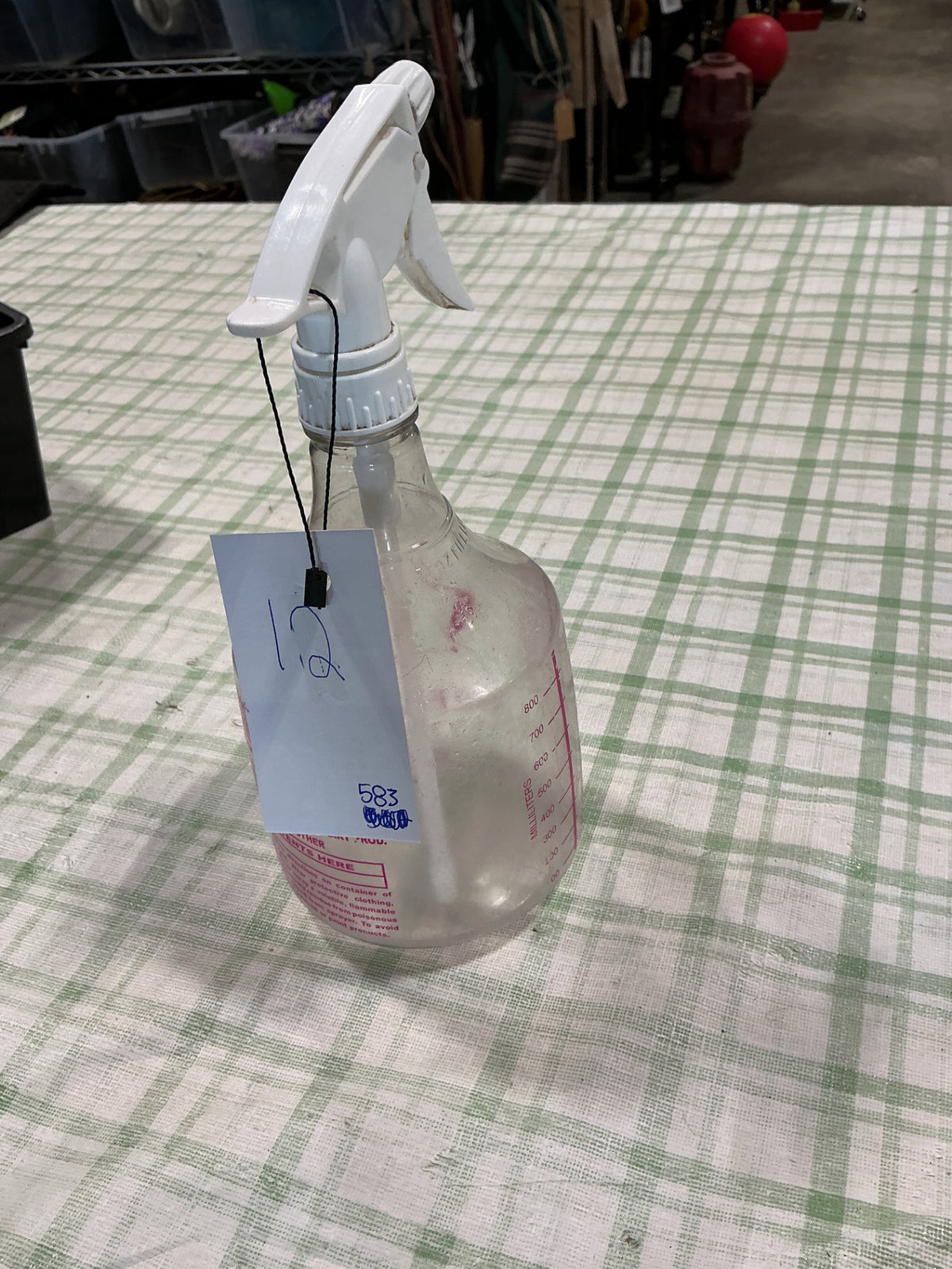 spray bottle