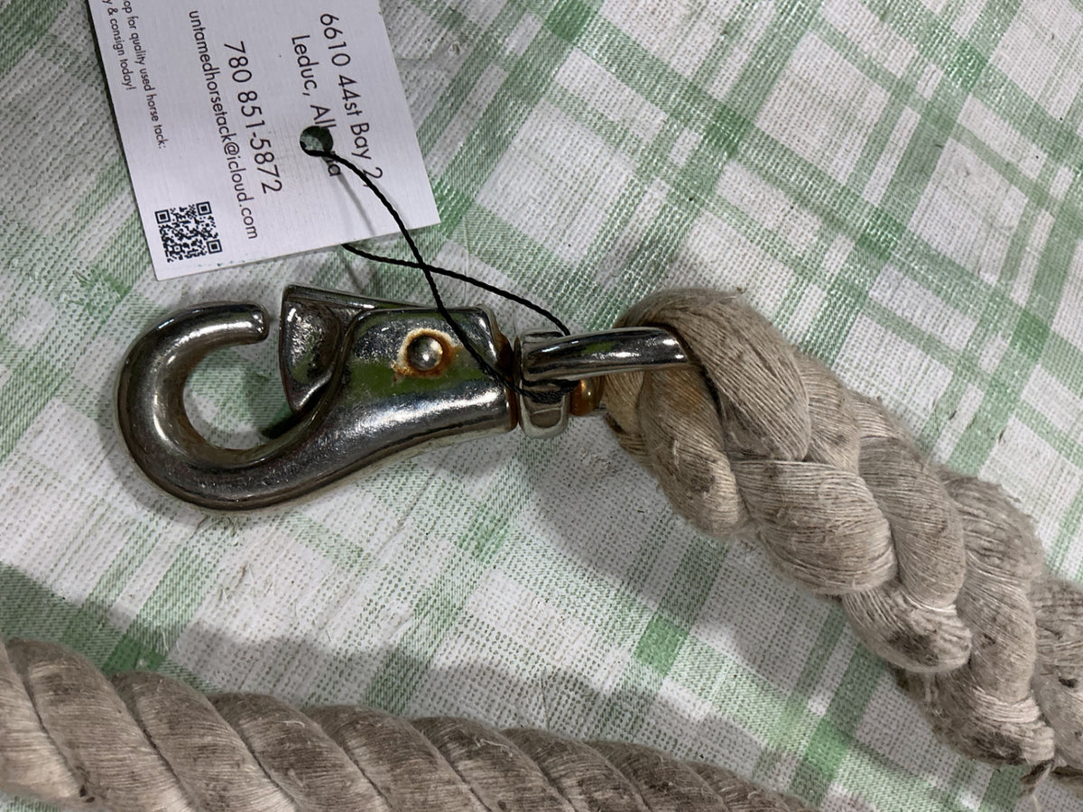 lead rope white 