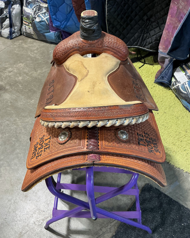 Western Saddle Trophy S14.5" G7.5"