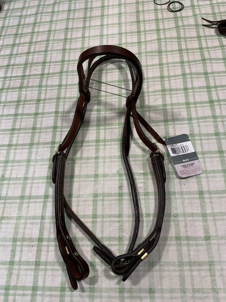 Western Headstall Harness Leather Browband with Quick Change Ends *NEW*