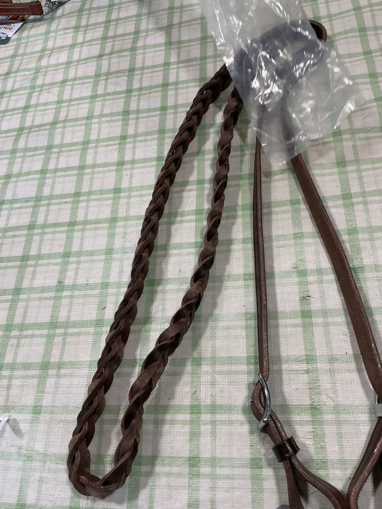Western Reins Braided Leather Roping *NEW*