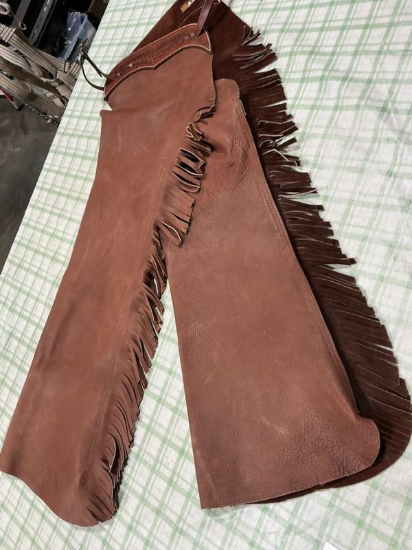 Chaps – Brown Leather, Small | Used, Very Good