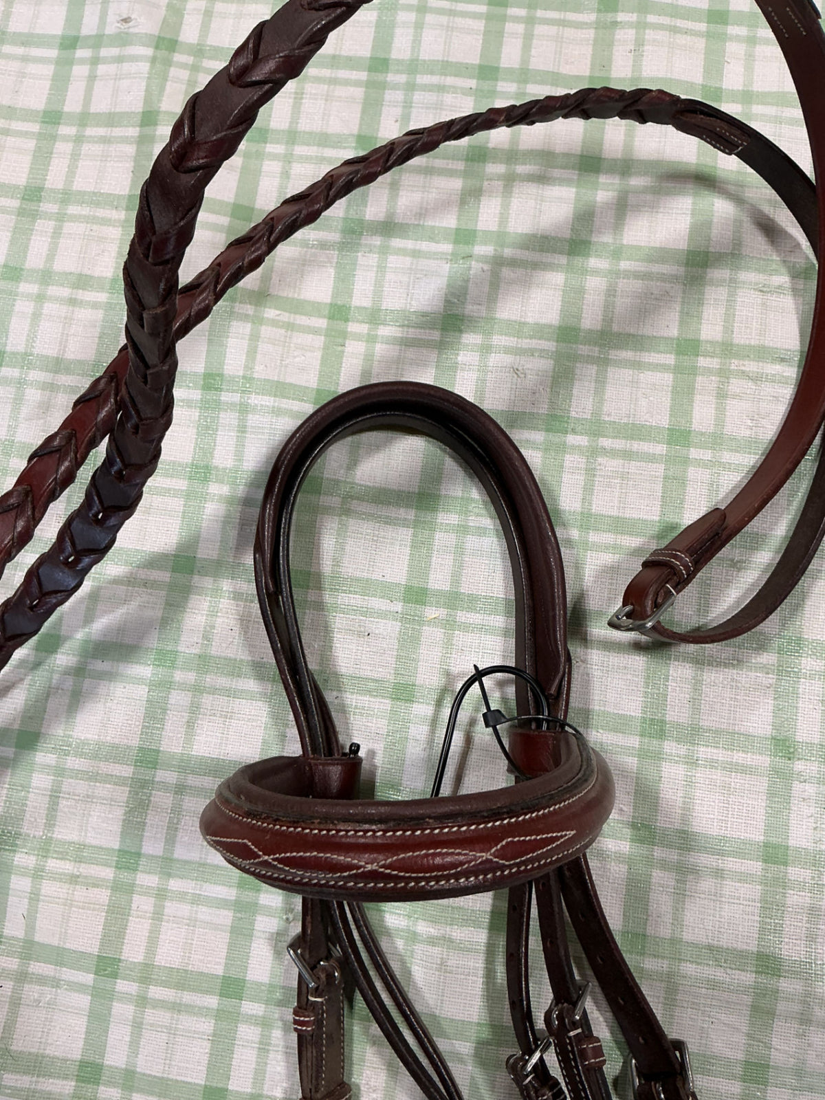 english bridle with reins horse size 