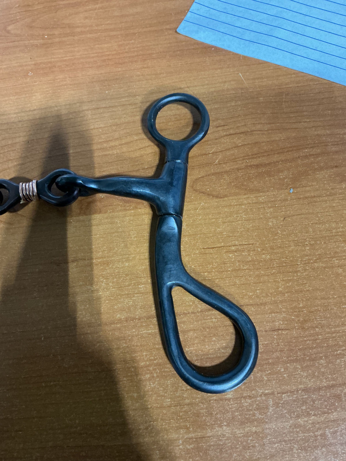 Bit Snaffle Teardrop Dogbone - Antique Brown *NEW*