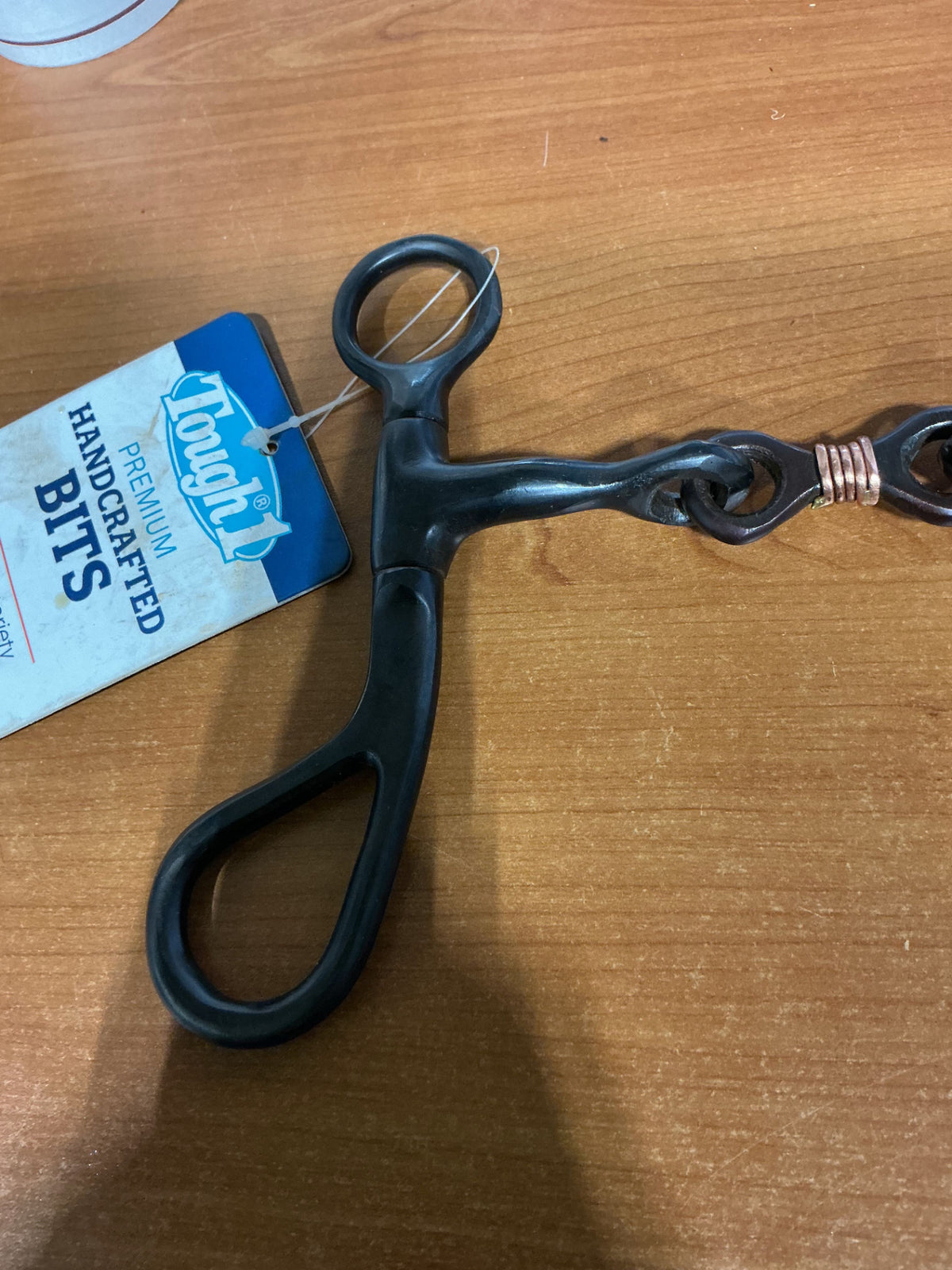 Bit Snaffle Teardrop Dogbone - Antique Brown *NEW*