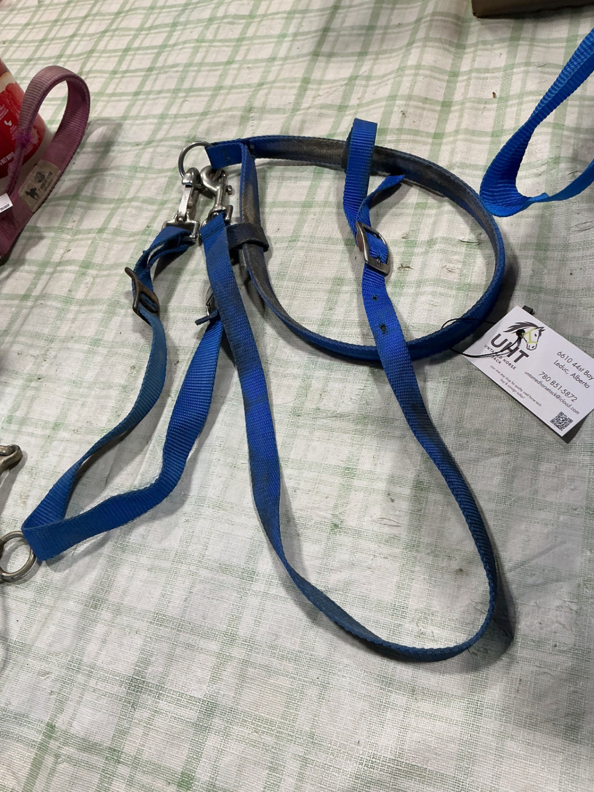 tie down nylon blue 