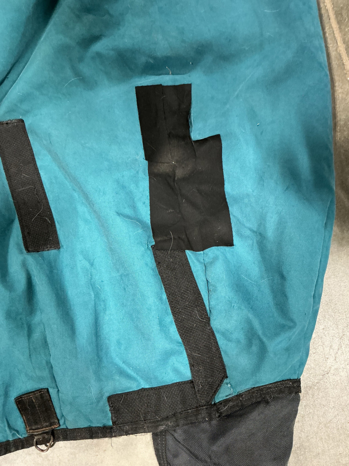 winter blanket teal 64"
