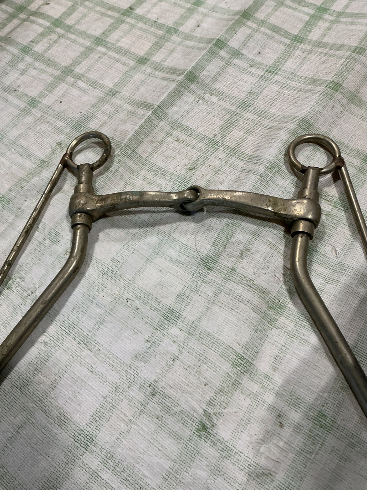 bit long shank cheek snaffle 5.5"