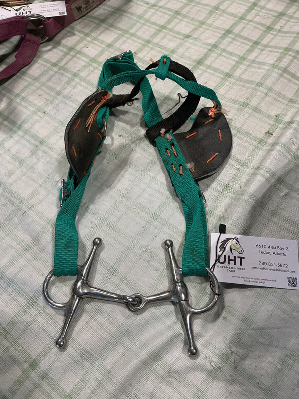 Mini Bridle – Nylon with 3.75" Bit & Blinders, Mini/Pony | Used, Good